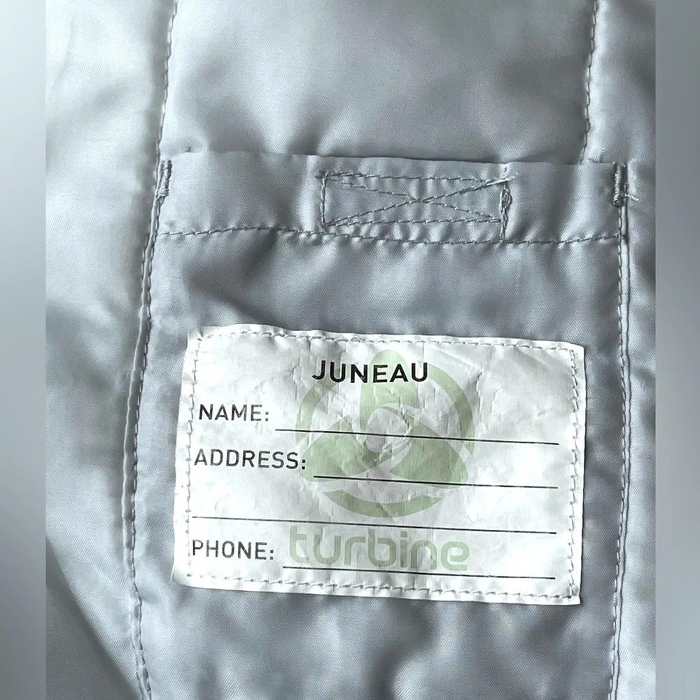Turbine Juneau Ski Snow Pant Girls Youth Small gray insulated water resistant